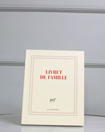 Cuaderno "Livret de famille" - para escribir