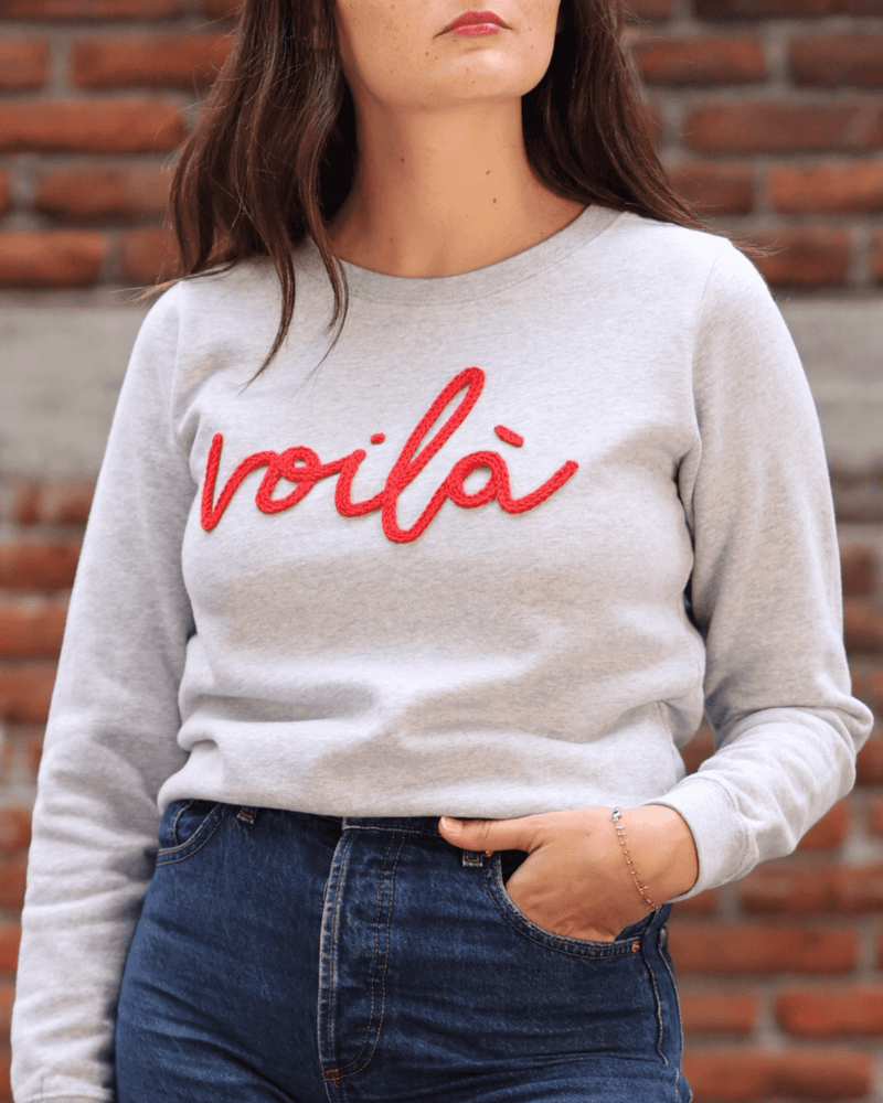 Sudadera con bordado "Voilà" de French Disorder - para Ella