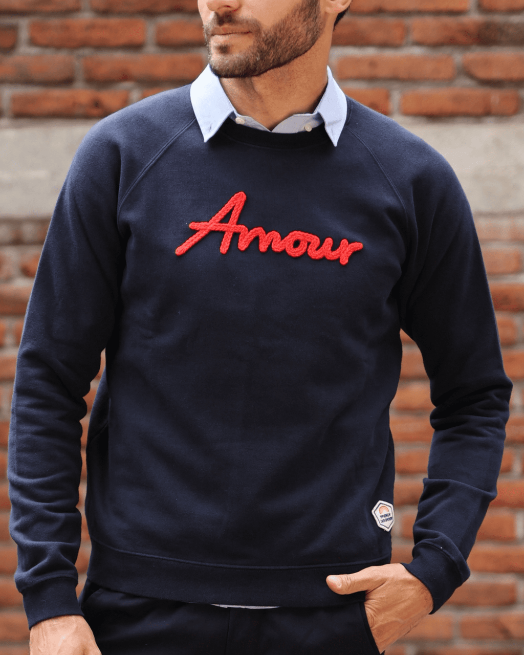 Suéter con bordado "Amour" de French Disorder - para Él