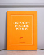 Cuaderno "Les exploits d'un jeune Don Juan" - para escribir