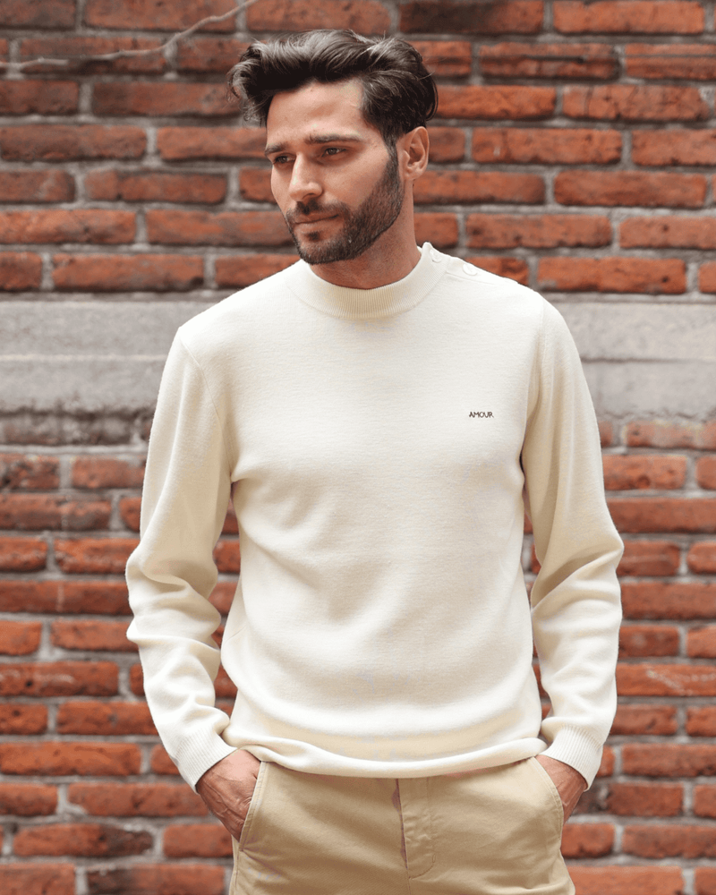Suéter con bordado "Amour" de Maison Labiche - para Él
