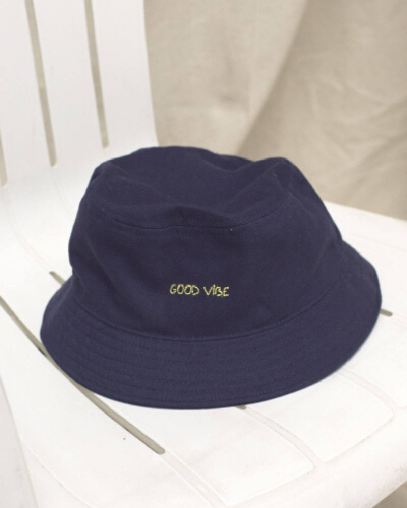 Bucket hat con bordado "Good Vibe" de Maison Labiche - para Ella