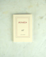 Cuaderno mini "Pensées" - para escribir