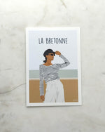 Postal "La Bretonne"
