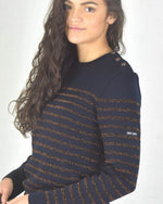 Suéter marinero con lurex de Saint James - para Ella