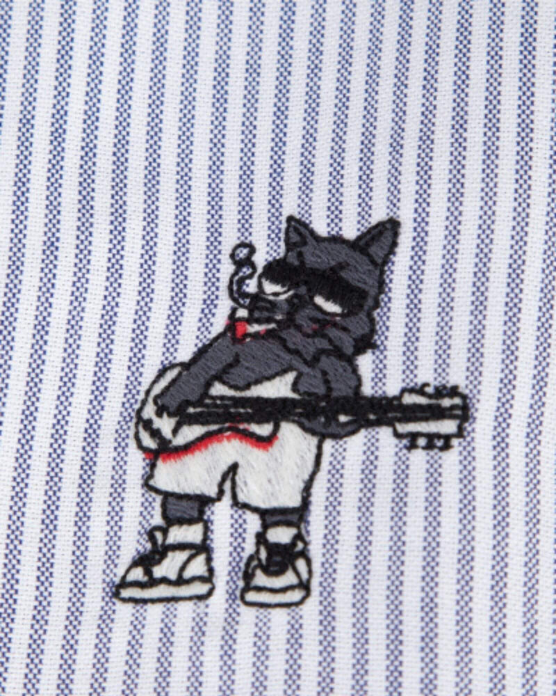 Camisa con parche "Dirty Cat" de Maison Labiche - para Él