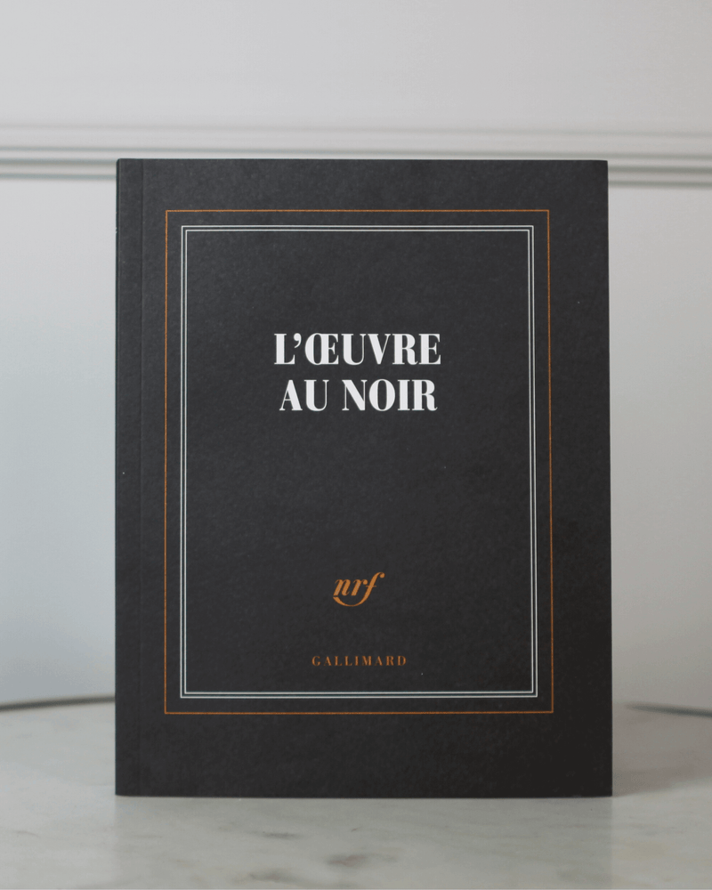 Cuaderno "L'œuvre au noir" - para escribir