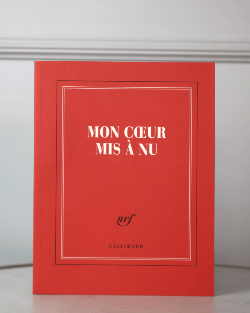 Cuaderno "Mon cœur mis à nu" - para escribir