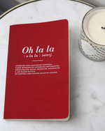 Cuaderno "Oh la la" - para escribir